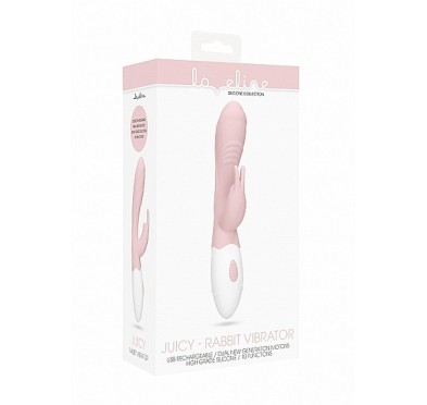 Rabbit Vibrator - Juicy - Pink